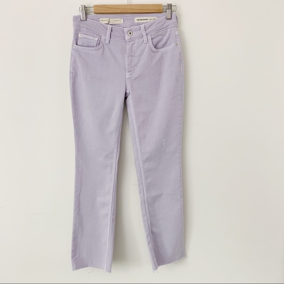 Anthropologie Denim - Pilcro and Letterpress Cropped Lavender Jeans